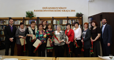Deň knihovníkov Banskobystrického kraja 2016 - ocenené knihovníčky